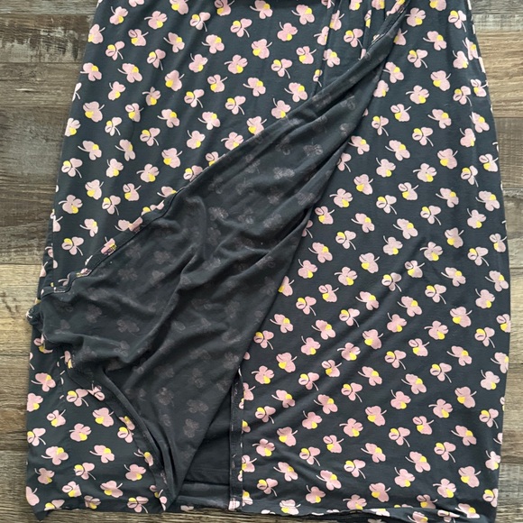 Boden size 10R Floral Black Dress - Picture 3 of 5